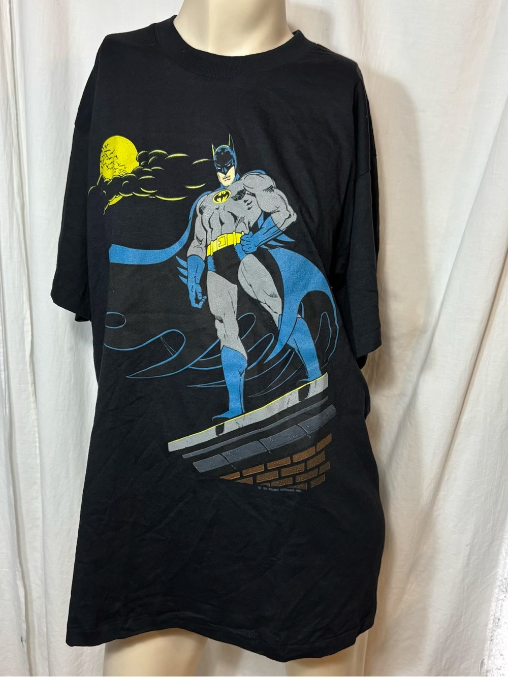 Batman vintage 1980s single stitch back t-shirt Division 1 large